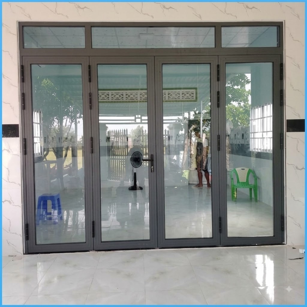 Những mẫu cửa sắt 4 cánh đẹp năm 2026
