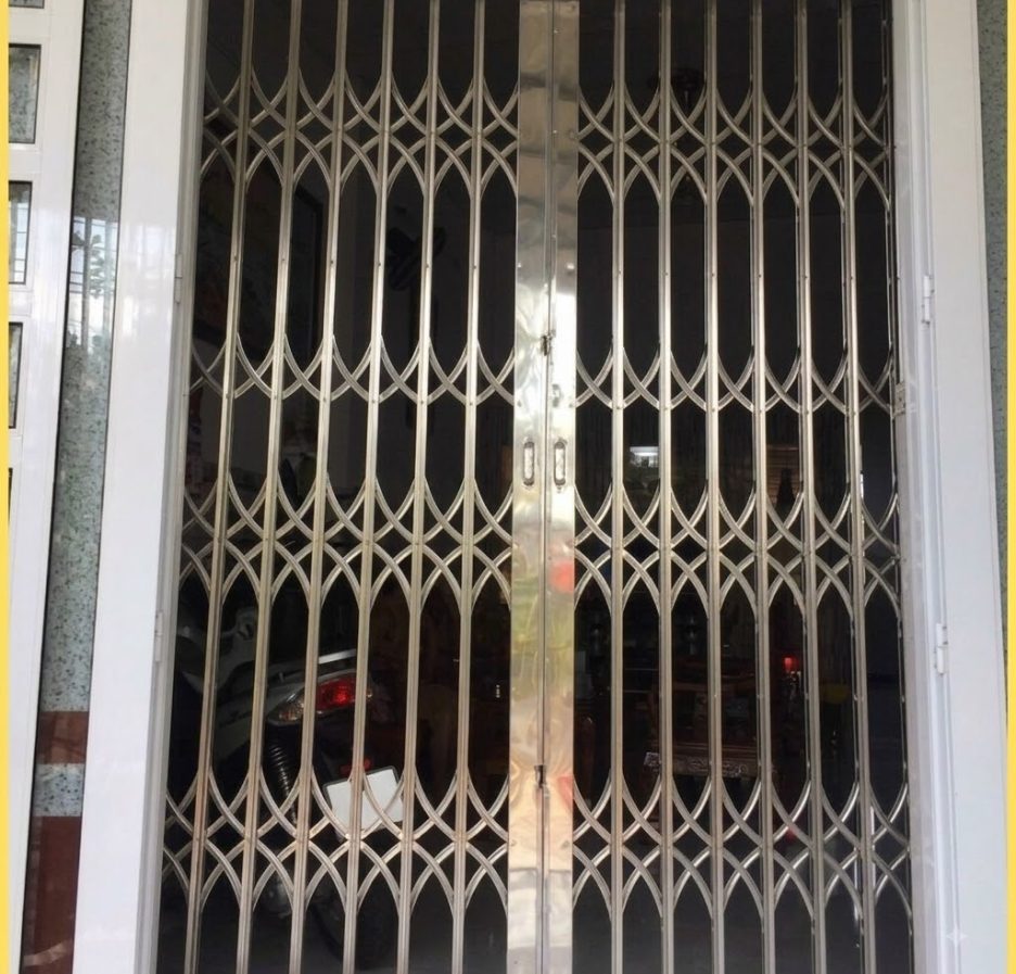 Cửa kéo Đài Loan Inox 304 một lựa chọn rất phổ biến hiện nay