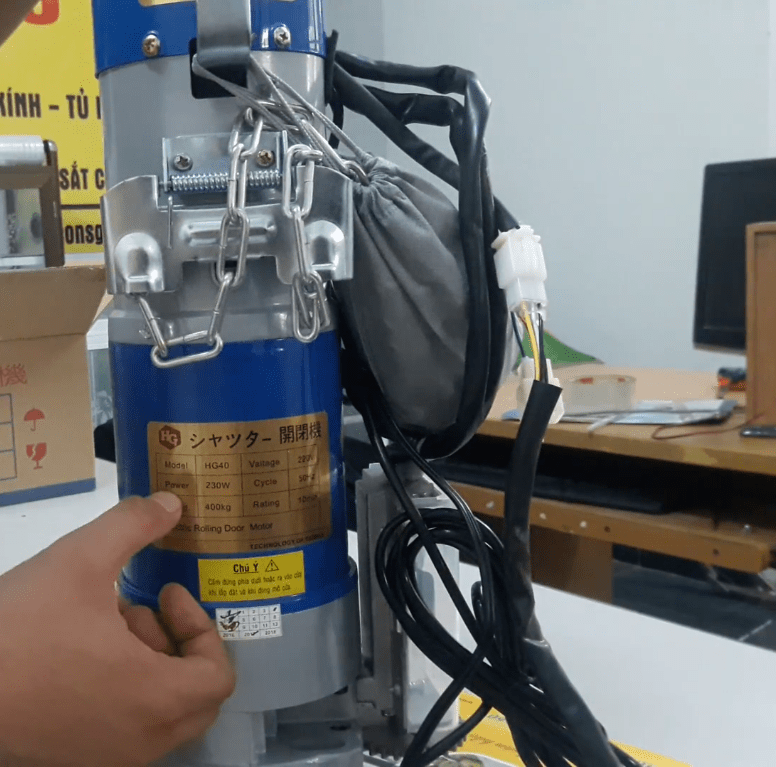 Cách lựa motor cửa cuốn