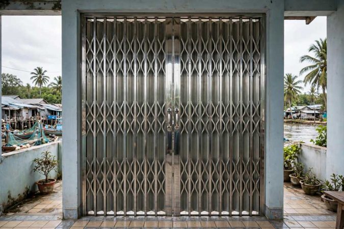 Cửa Kéo Cà Mau Giá Rẻ, Chống Gỉ Tốt Cho Nhà Ven Biển
