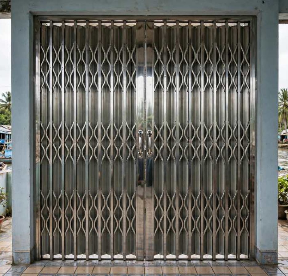 Cửa Kéo Cà Mau Giá Rẻ, Chống Gỉ Tốt Cho Nhà Ven Biển