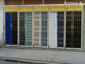 Cửa kéo nhà trọ khu chung cư: Giải pháp tối ưu cho không gian nhỏ