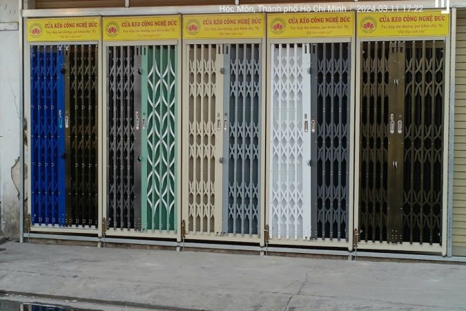 Cửa kéo nhà trọ khu chung cư: Giải pháp tối ưu cho không gian nhỏ